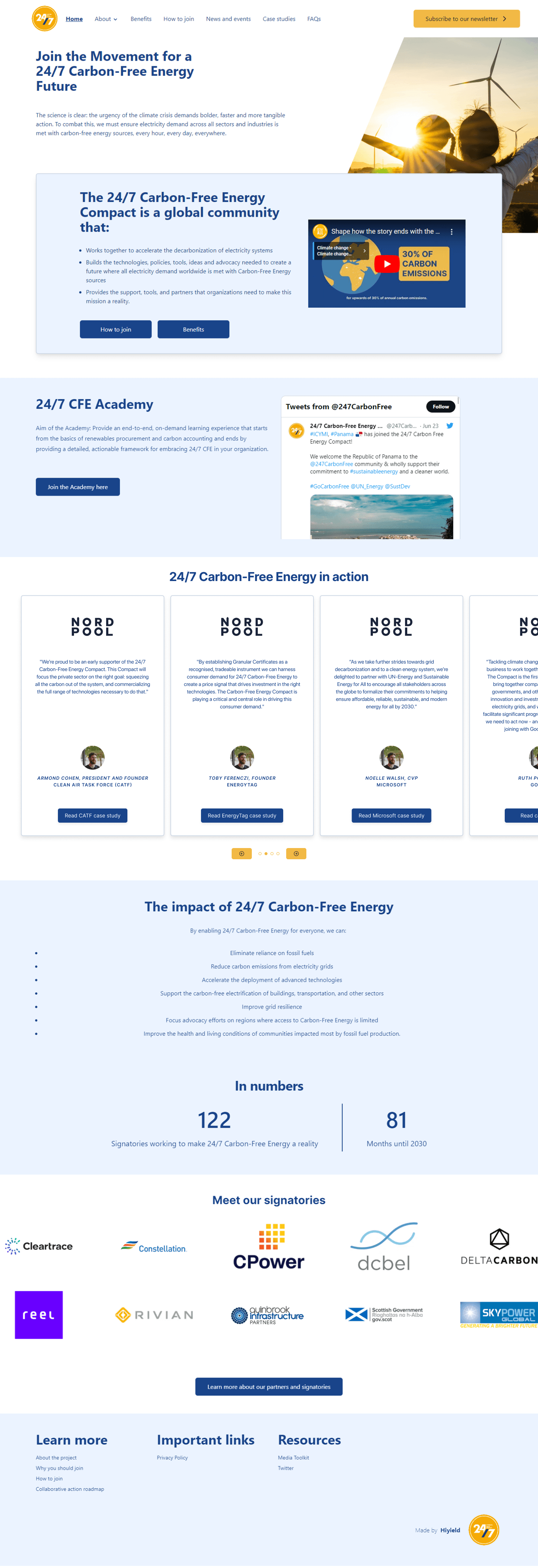 Carbon Free Energy 24/7